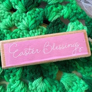 Brand new Easter Blessings rubber stamp.  Studio G